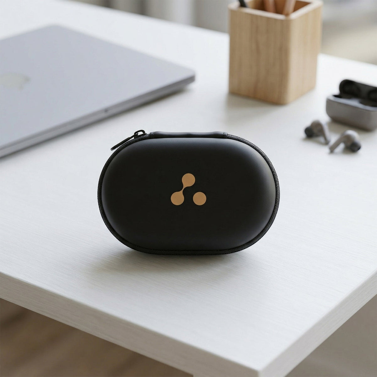 Wireless Earbuds Case – Durable Hard Shell Protection – close-up