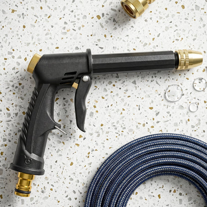 Water spray gun white bg