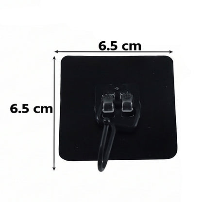 Invisible wall hooks that hold without damaging paint