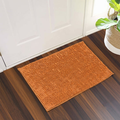 Absorbent floor mat for bathroom, kitchen and doorways