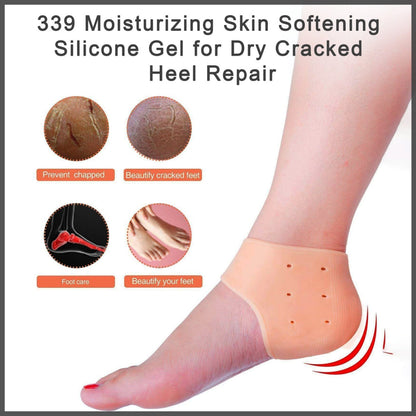 Silicone Gel Heel Socks – Dry Cracked Heel Repair – view 6