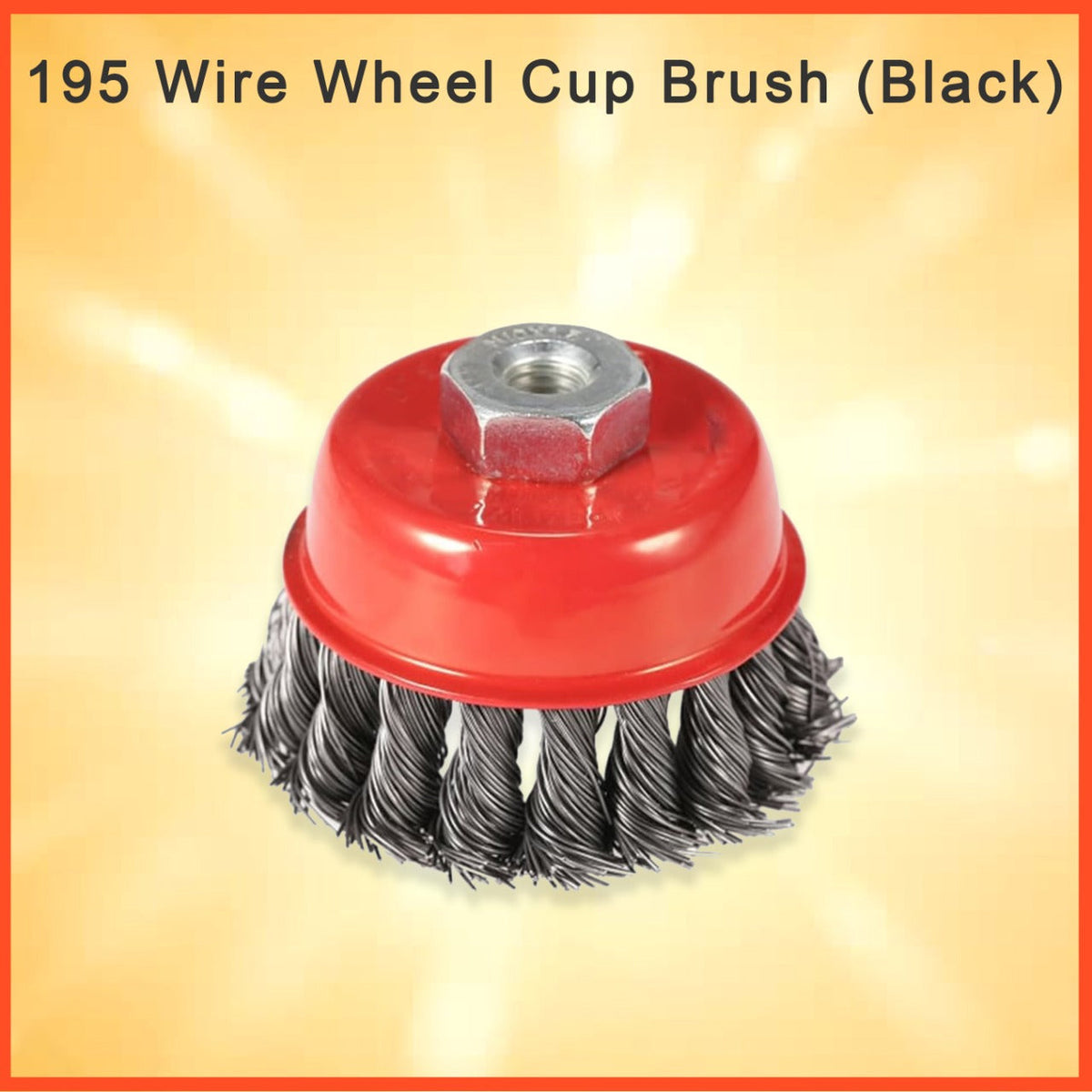 Wire Wheel Cup Brush – Heavy Duty Metal Cleaning – alternate view