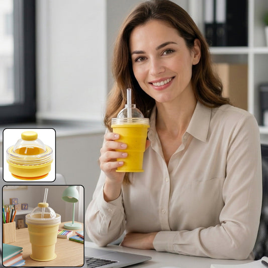 Silicone Foldable Collapsible Travel Cup