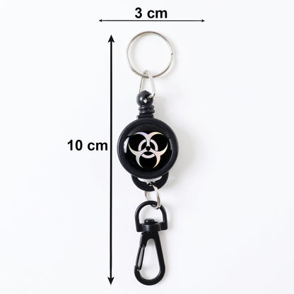 Retractable Keychain – Durable Anti-Lost with Clip – view 6