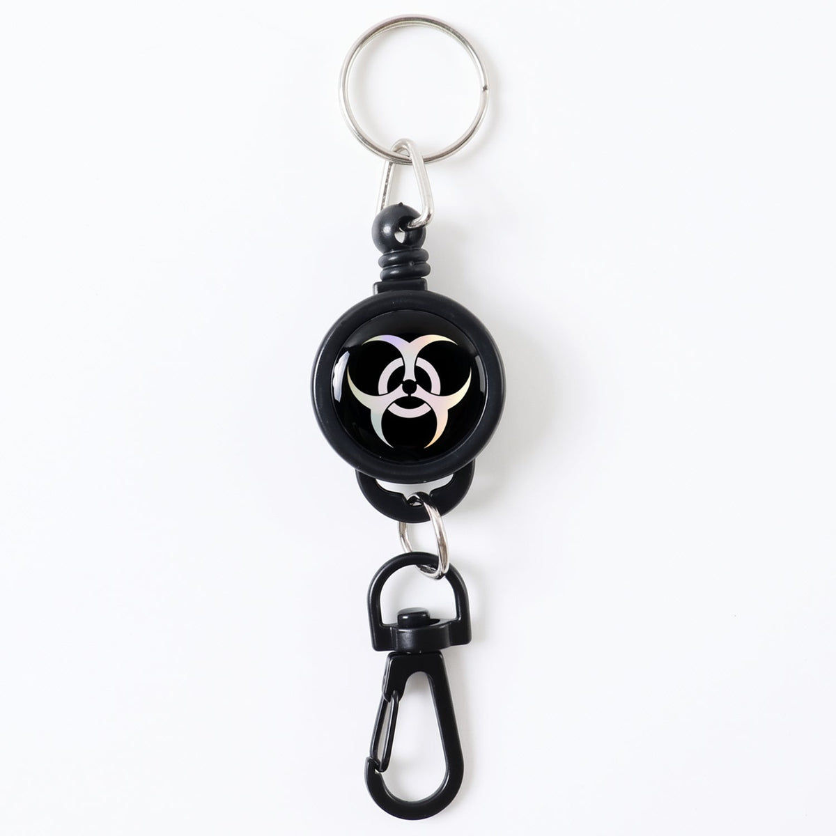 Retractable Keychain – Durable Anti-Lost with Clip – detail view
