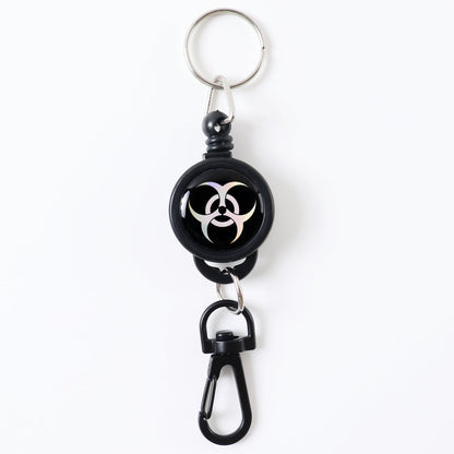 Retractable Keychain – Durable Anti-Lost with Clip – detail view