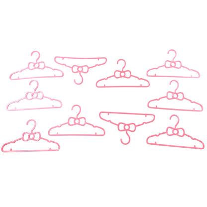 Durable plastic baby hangers for tops, dresses and coats