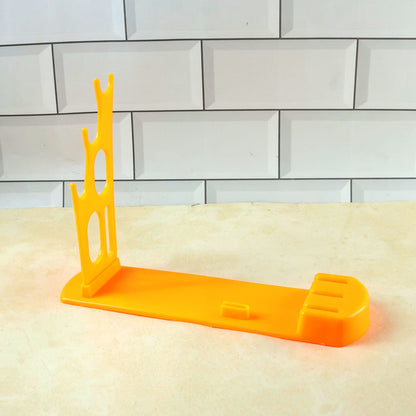 Plastic Kitchen Knife Stand – Durable & Space-Saving – close-up