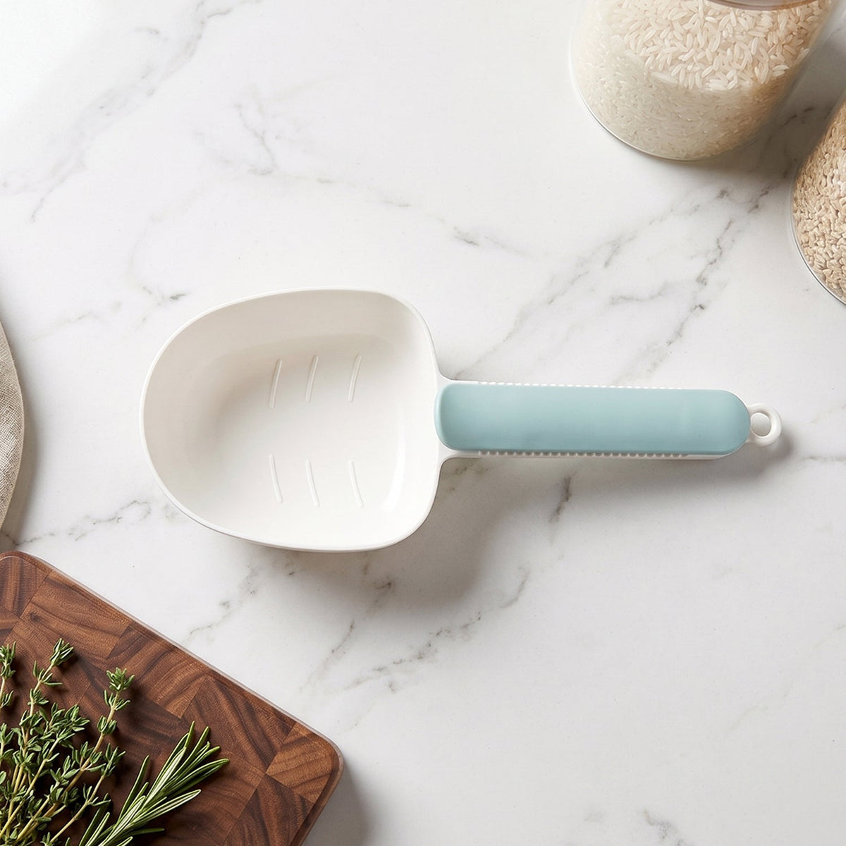 Plastic Measuring Spoon – Multi-Purpose Flour & Rice Scoop – view 8