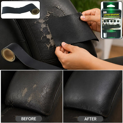 Self adhesive leather repair patch tape, 3 x 60 inch for sofa and car seat (1 pc)