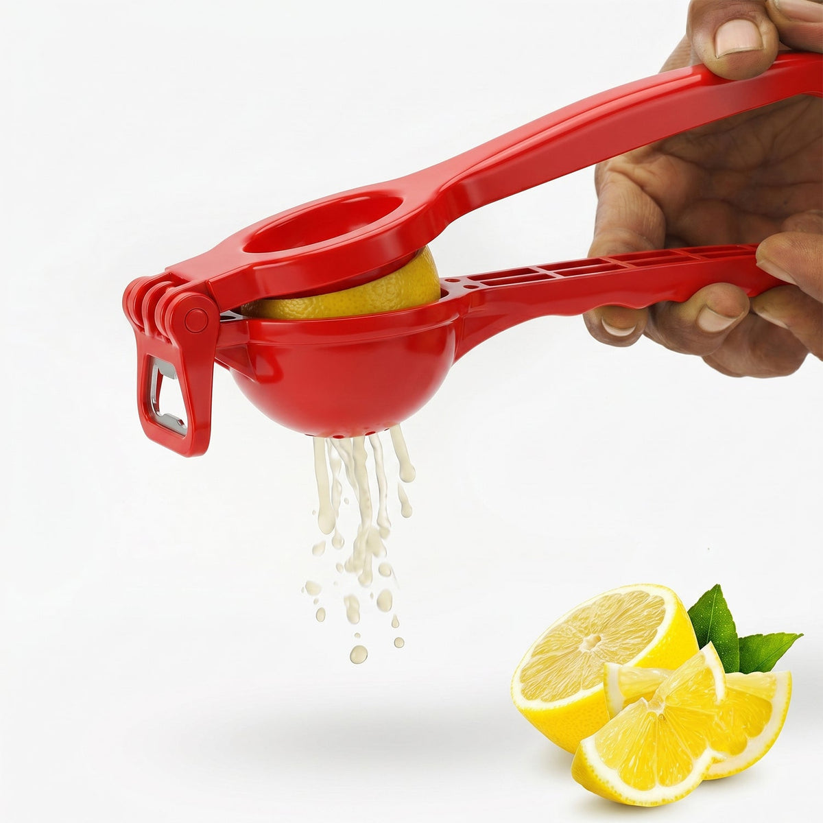 Lemon Squeezer & Bottle Opener – Unbreakable Kitchen Tool – detail view