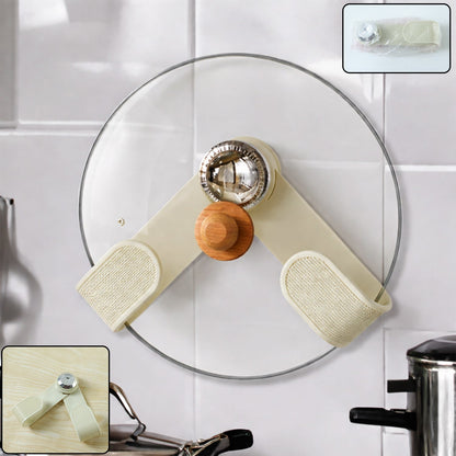 Adjustable Kitchen Pot Lid Holder – Space-Saving