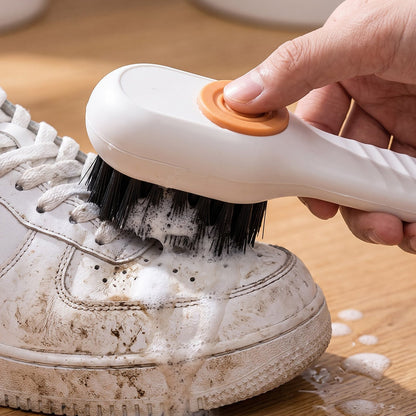Scrubbing Brush with Dispenser – Multi-Purpose Cleaning – close-up