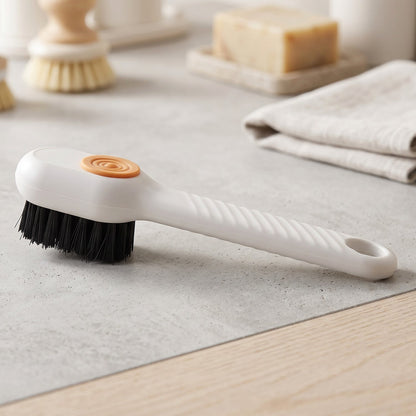 Scrubbing Brush with Dispenser – Multi-Purpose Cleaning – detail view