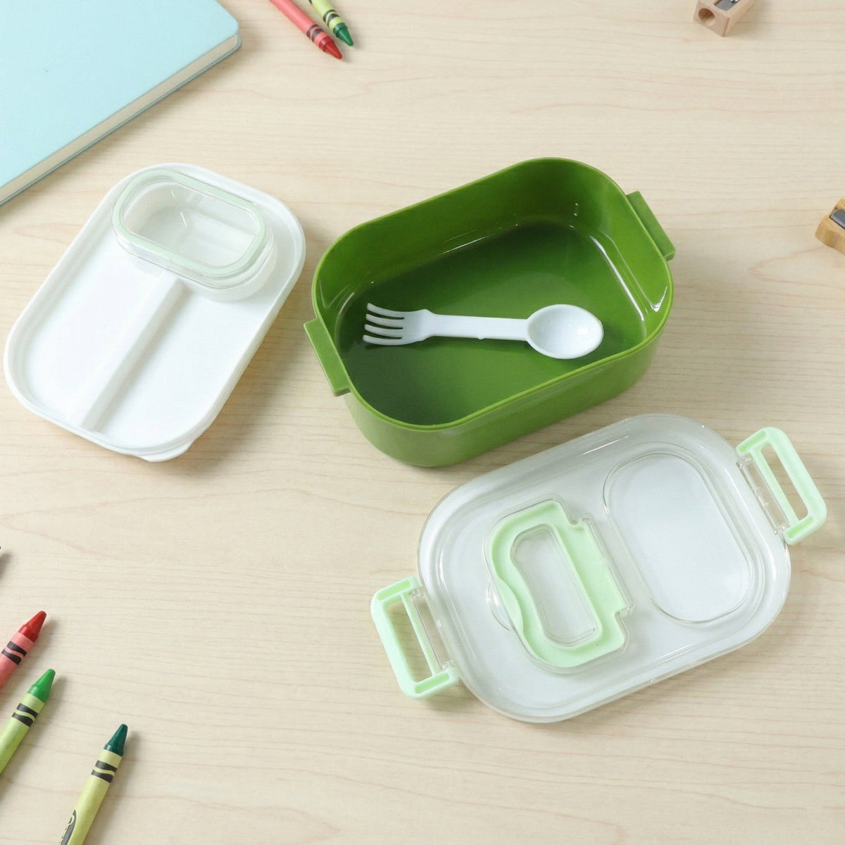 Leakproof Lunch Box set – BPA-Free with Tumbler & Cutlery – view 7