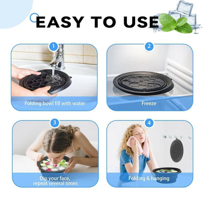 Silicone Face Ice Bowl – Easy Release & Reusable – view 7