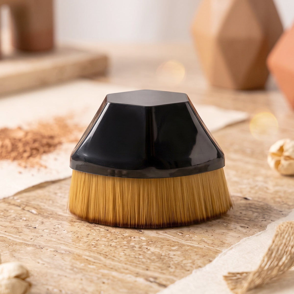 Foundation Makeup Brush – Soft Bristles & Portable Case – view 8