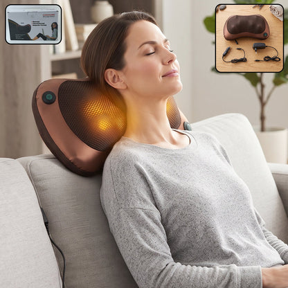 Professional Massage Pillow – Heat & Rollers