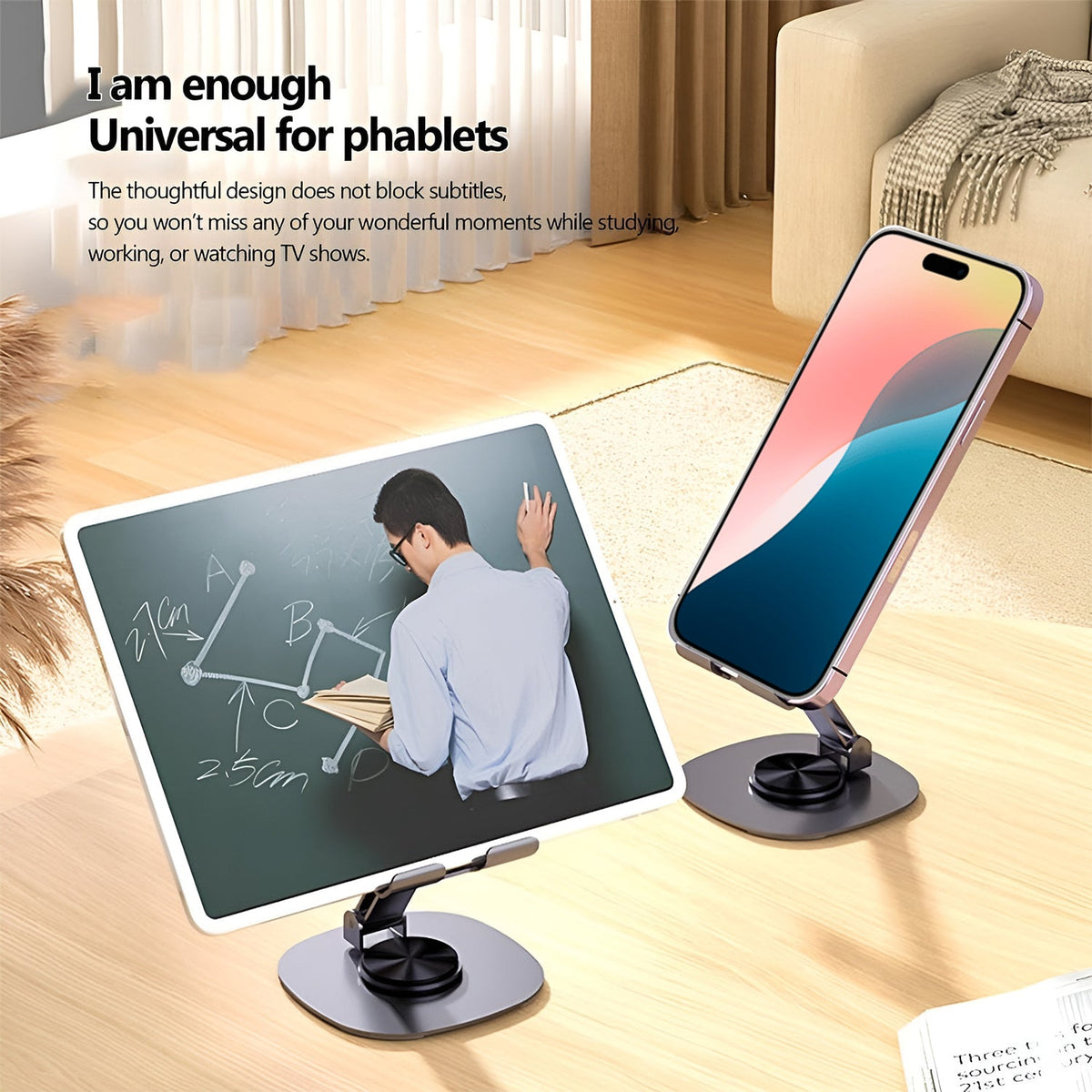 Foldable Mobile Stand – 360° Rotatable & Adjustable – view 6