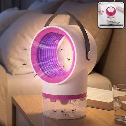 Electric USB mosquito killer lamp with handle for home pest control