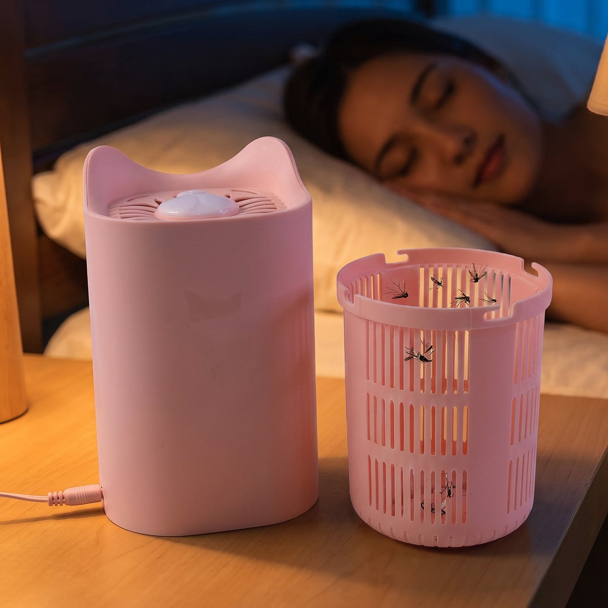 USB Cat Shape Electric Mosquito Killer Lamp for Bedroom – view 7