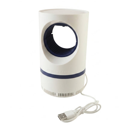Chemical-free mosquito catcher lamp with easy clean tray for safe indoor use.
