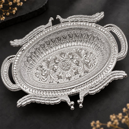 Mukhwas Serving Tray – Elegant Dry Fruit & Candy Plate – view 6