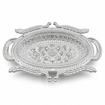 Mukhwas Serving Tray – Elegant Dry Fruit & Candy Plate – alternate view
