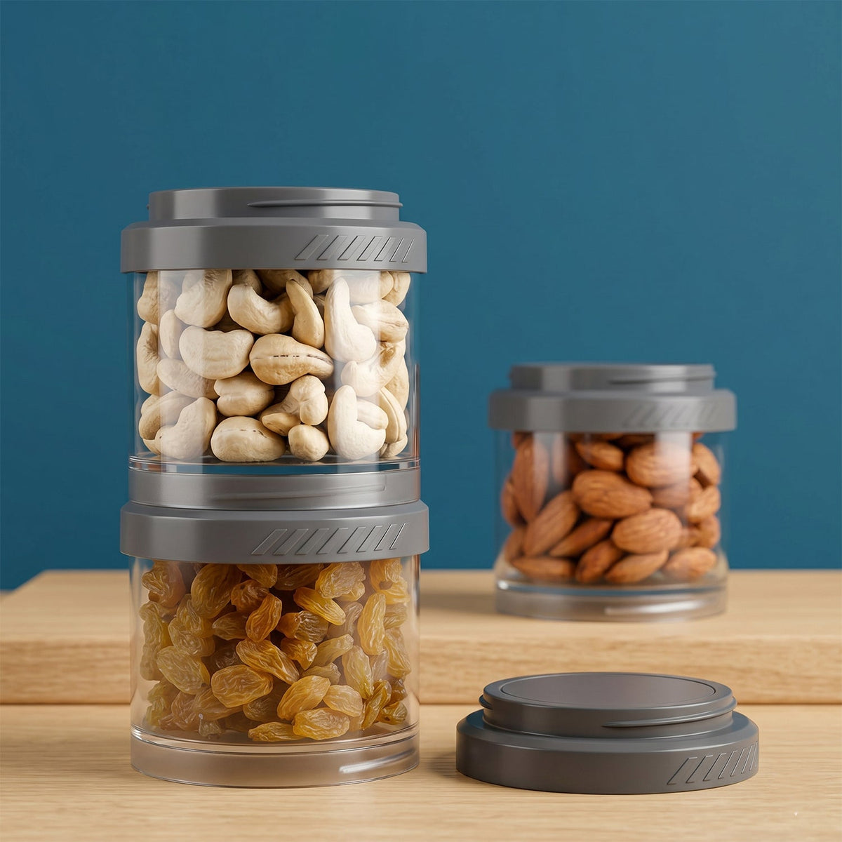 Stackable Storage Container set – Space Saving – view 7