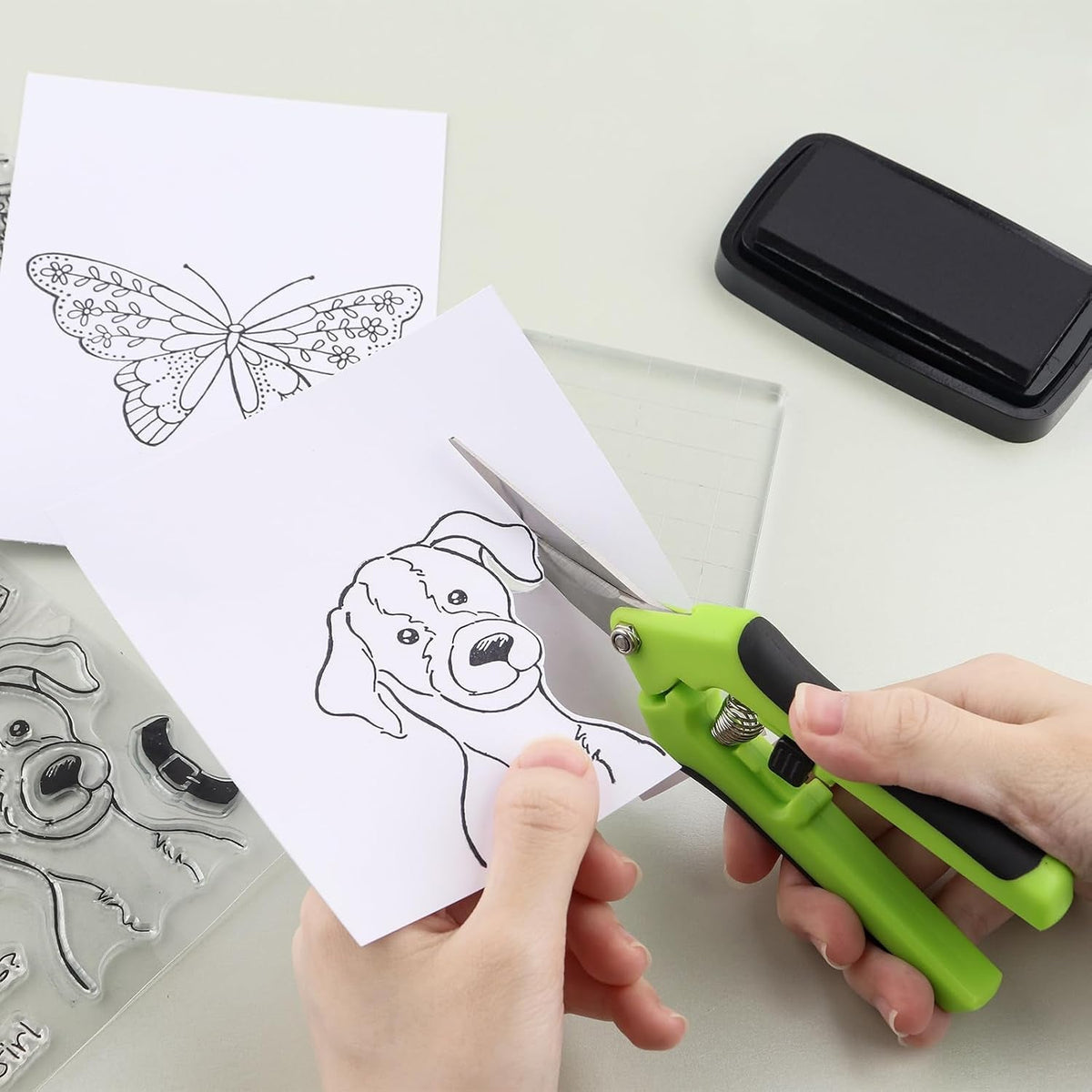 Micro Garden Snip – Ultra-Sharp Pruning Scissors – close-up