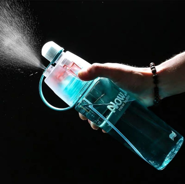 Spray Water Bottle – 600ML BPA-Free for Hydration – detail view