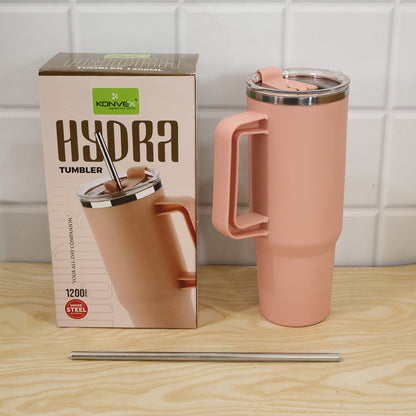 Live photo of Konvex Hydra 1200 ml pink tumbler