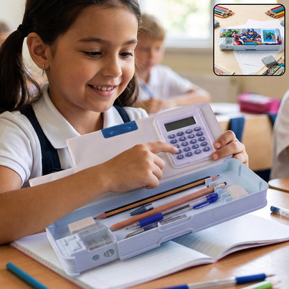 Kids Geometry Box – Multifunction Calculator & Sharpener