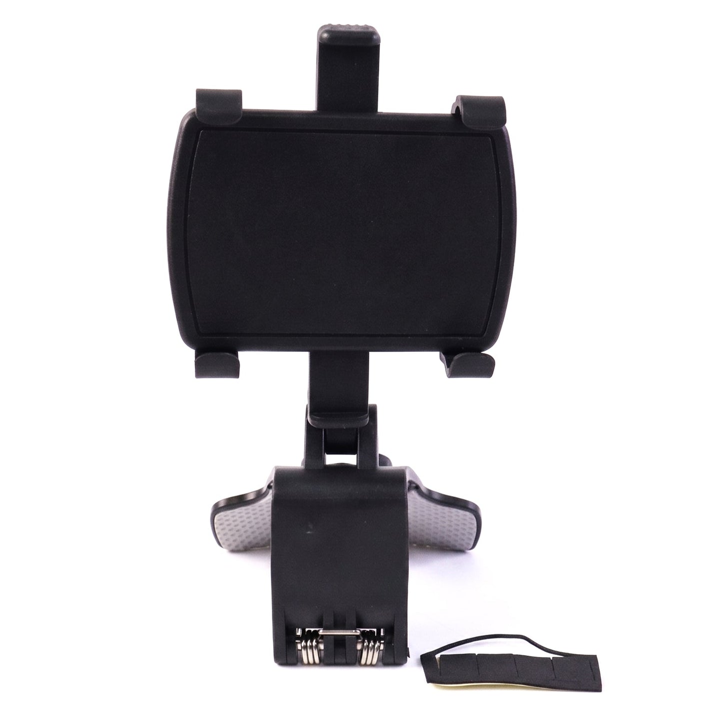 Durable ABS plastic car dashboard phone mount with flexible positioning