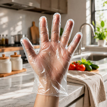 Disposable Gloves – Hygienic & Practical – close-up