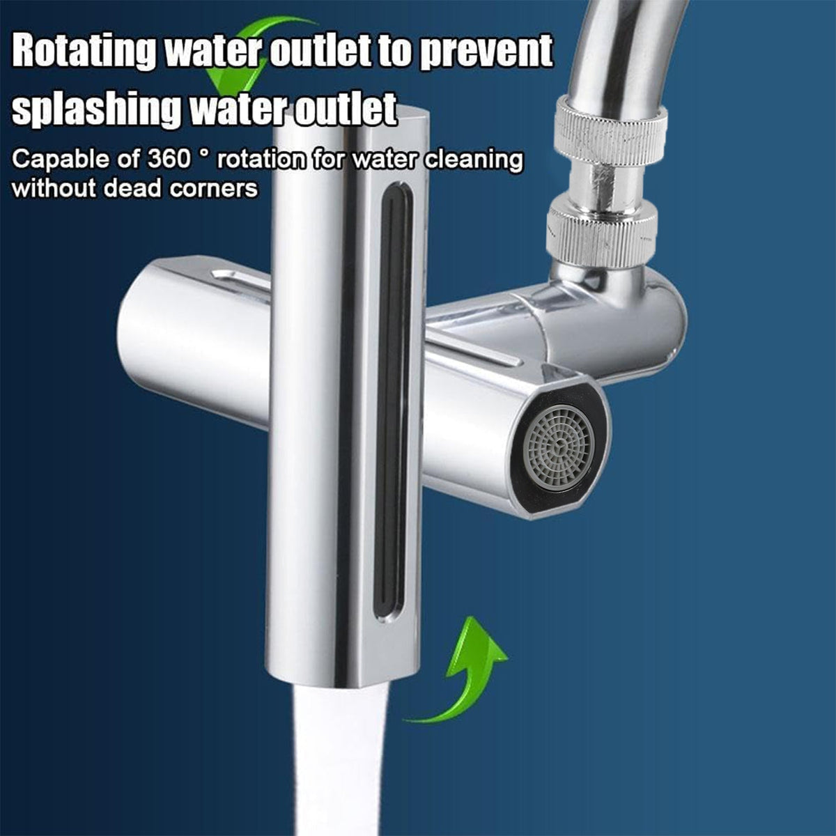 High Pressure Shower Head – Adjustable & Water Saving – view 6