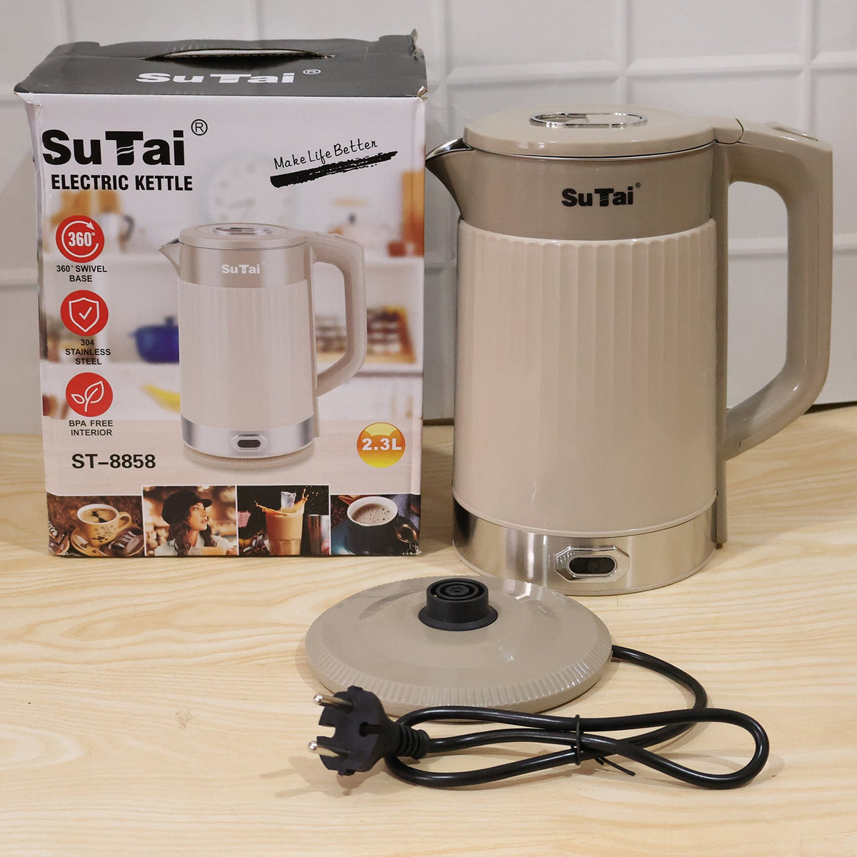 Electric Kettle 2.3 Litre, Fast Boiling Water Kettle – view 9