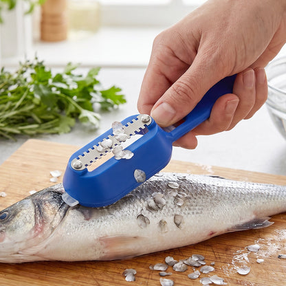 Fish Scaler Scraper with Lid Scale Remover Skin Cleaner – view 8