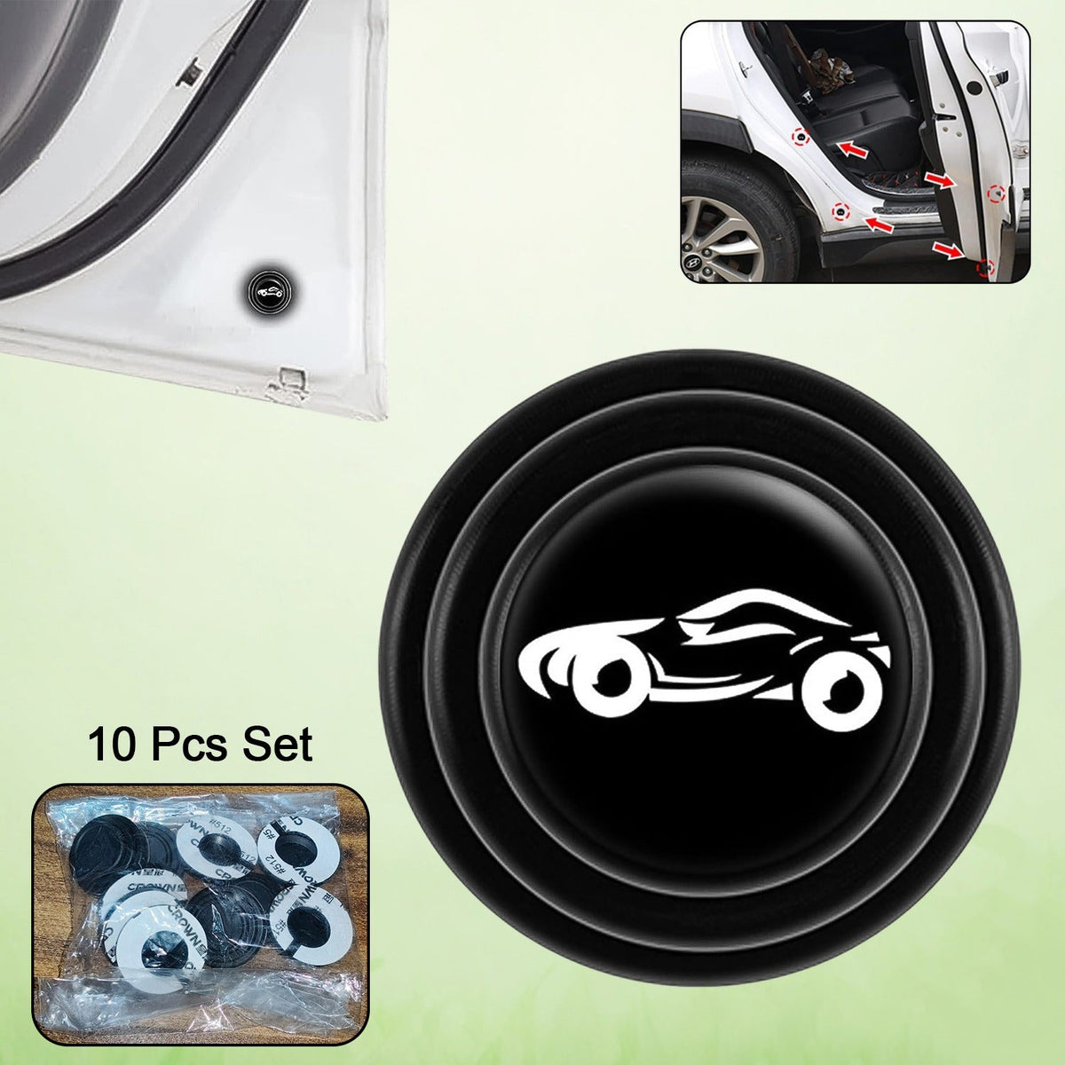 Car Door Protector – Anti-Collision Shock Absorber (10 Pcs)