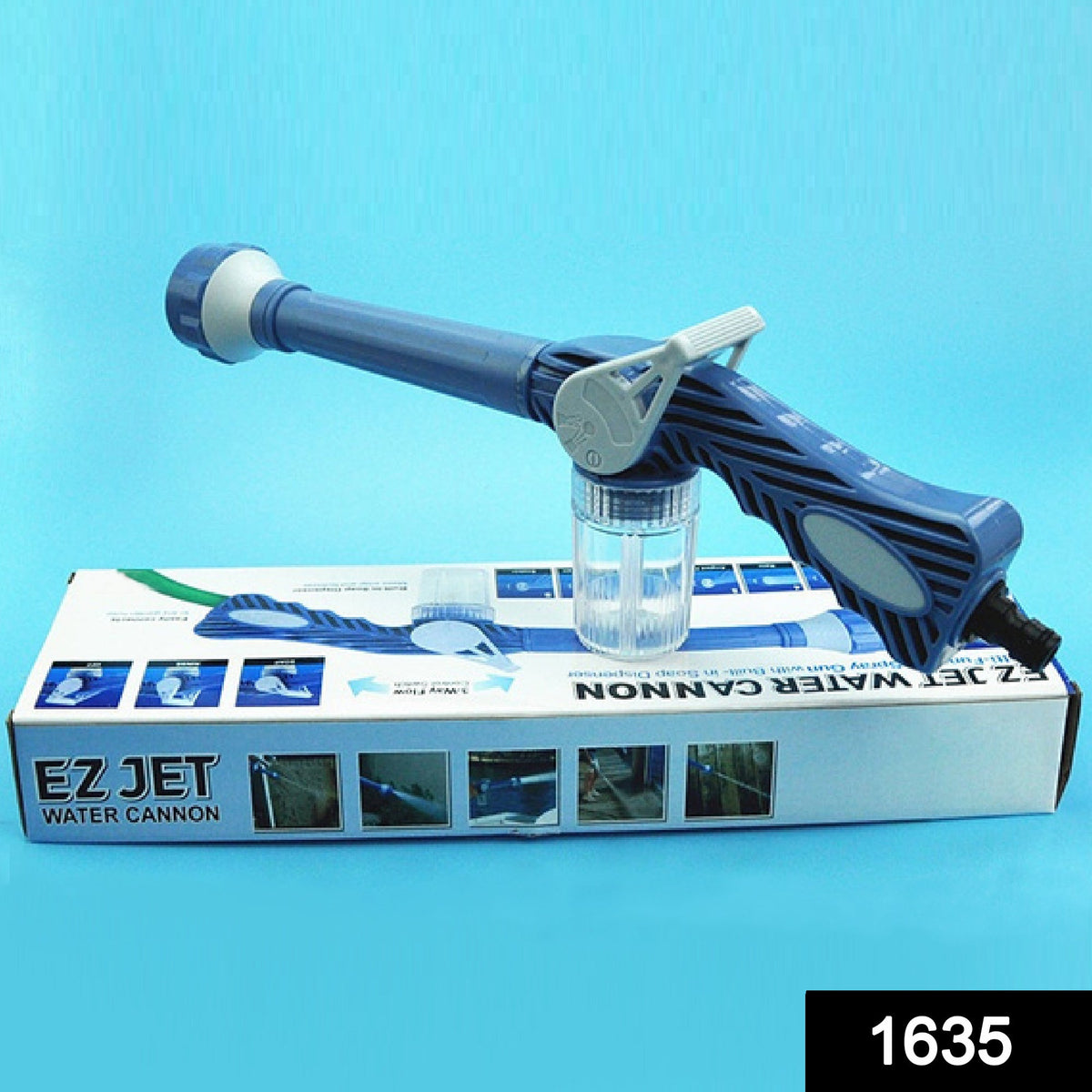 Water Spray Gun – 8-in-1 with Soap Dispenser