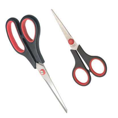 All-Purpose Scissor set – Stainless Steel 2 pc – close-up