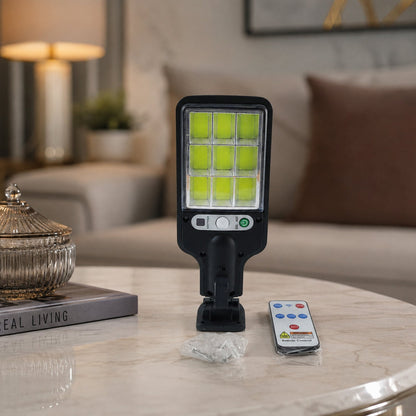 Solar LED Street Light – High Power with Motion Sensor – detail view