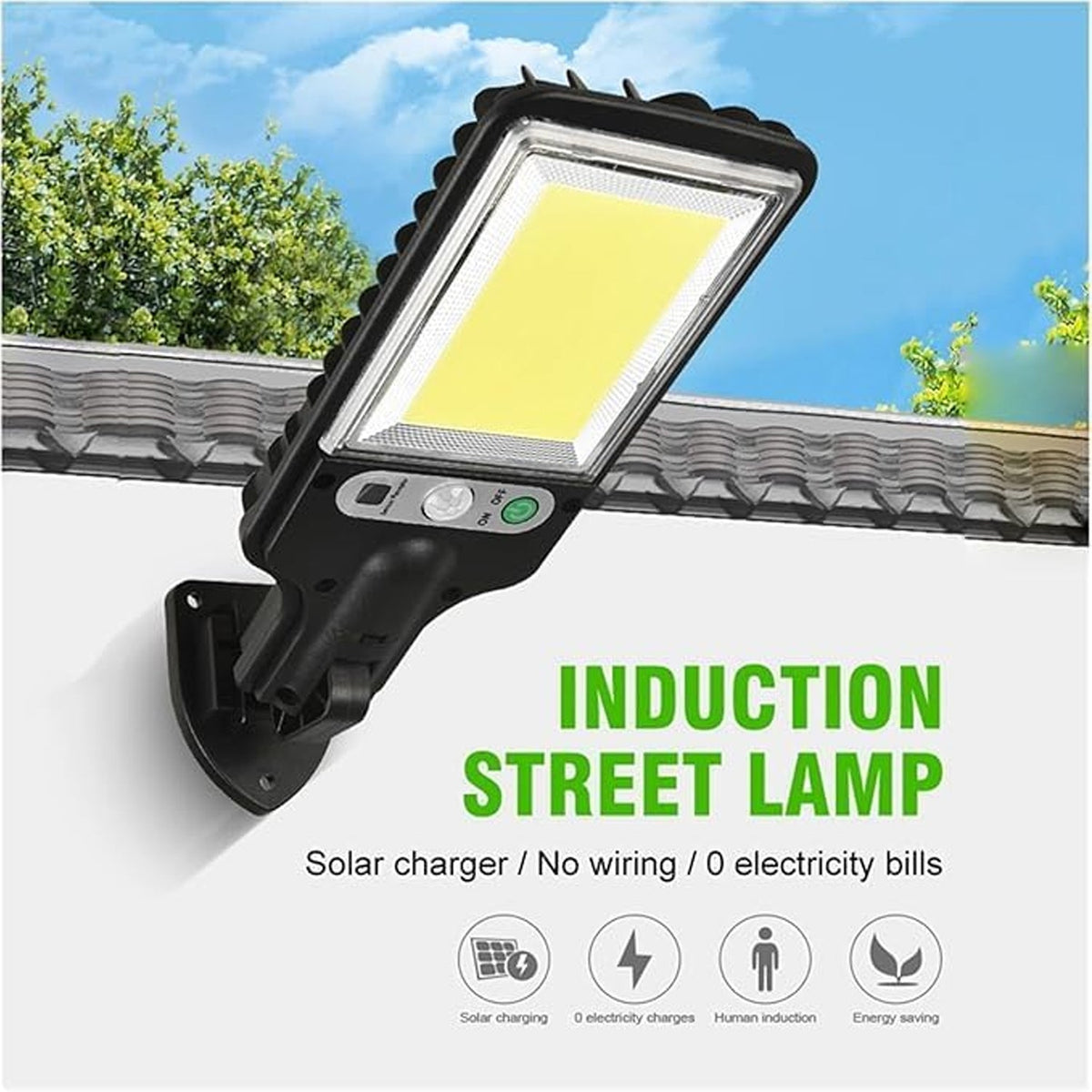 Solar LED Street Light – High Power with Motion Sensor – view 9