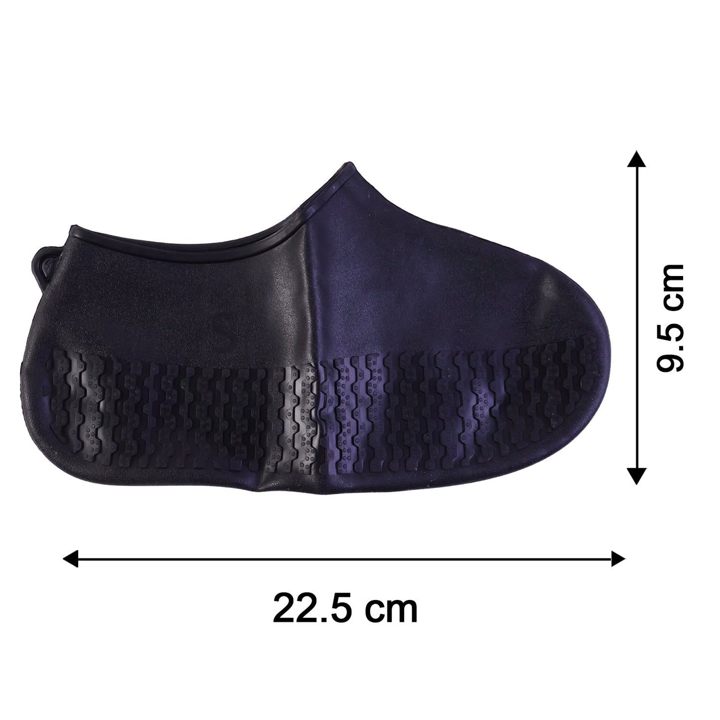 Size guide for waterproof silicone rain shoe covers