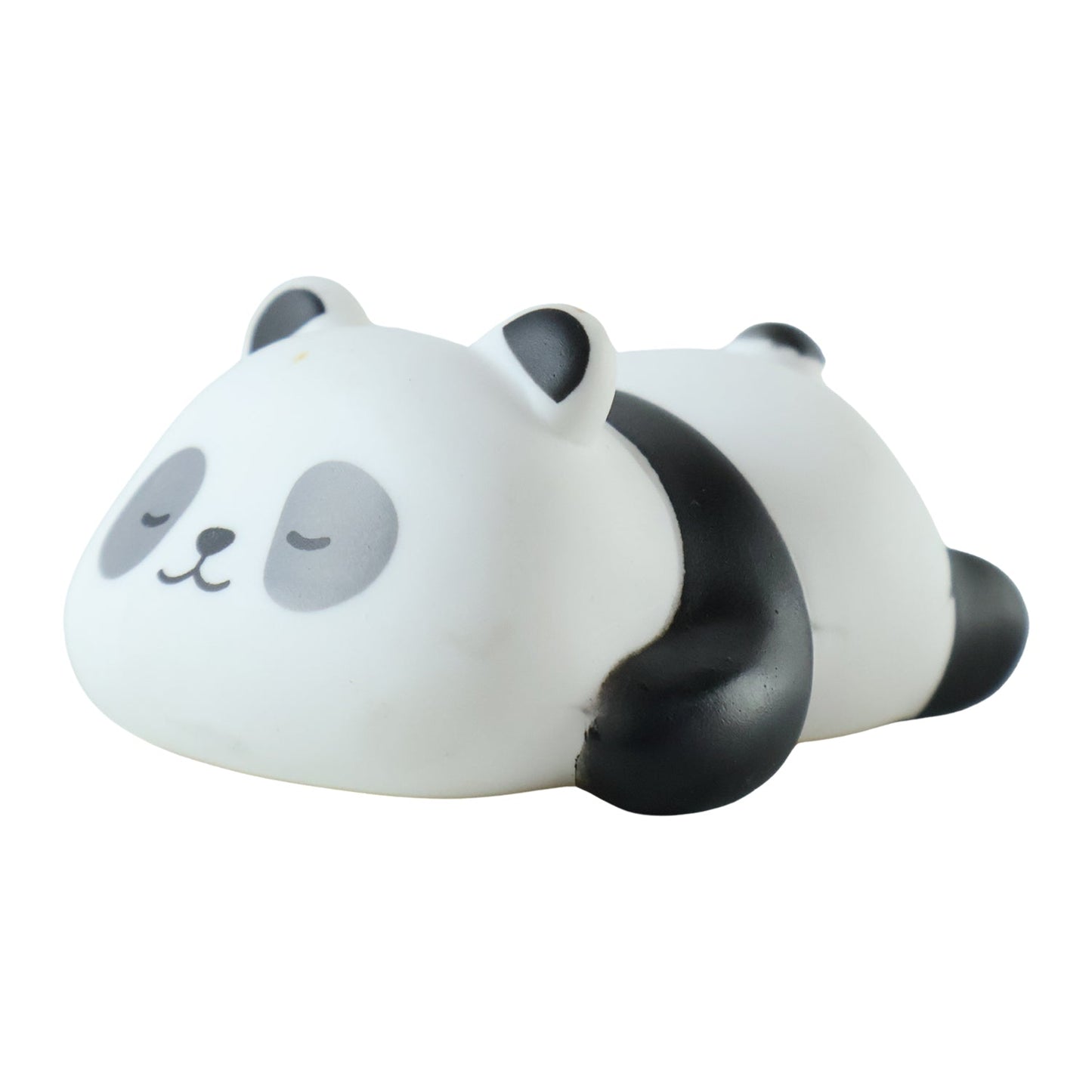 Sleeping panda night light with warm LED for children's bedrooms