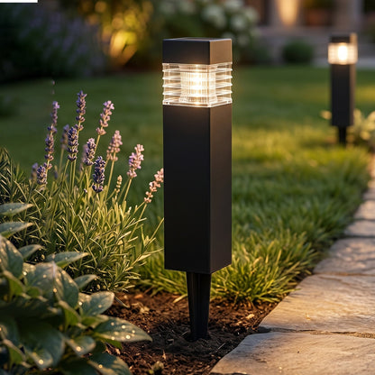Pathway solar LED lamp for garden waterproof outdoor use