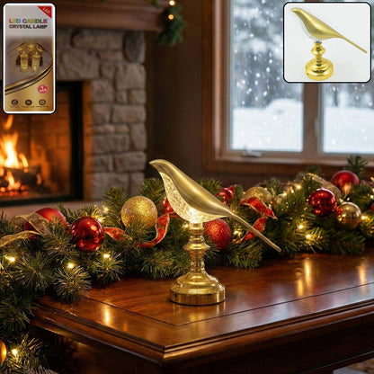 Crystal LED Table Lamp – Decorative & Energy-Saving – side view