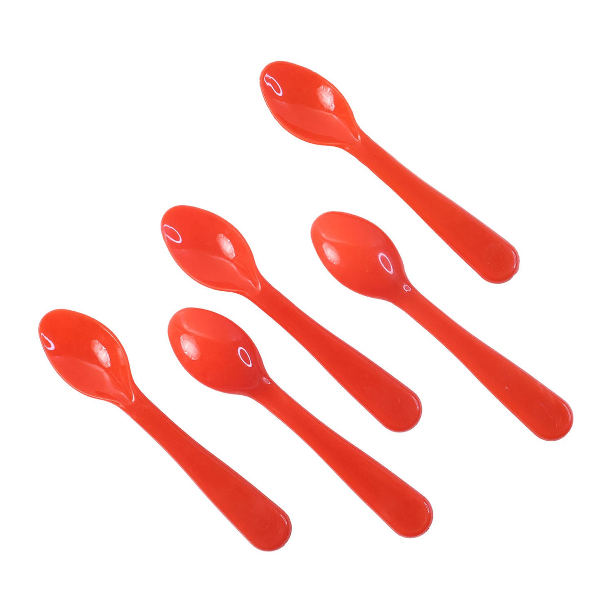 Plastic Spoon set – 5 pc Heat-Resistant ABS – alternate view