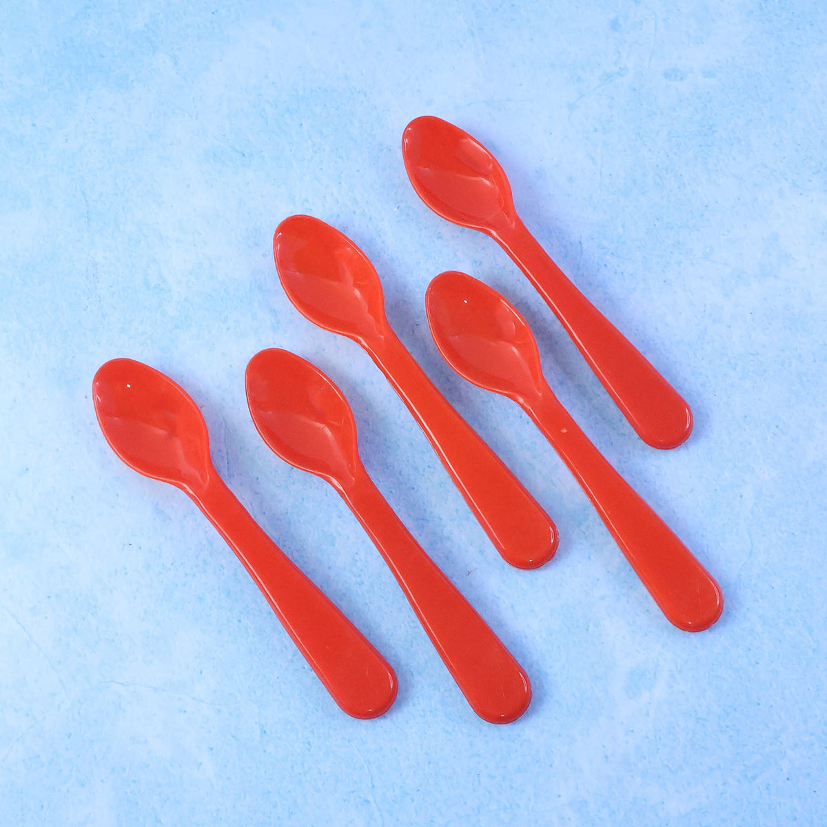 Plastic Spoon set – 5 pc Heat-Resistant ABS – view 7