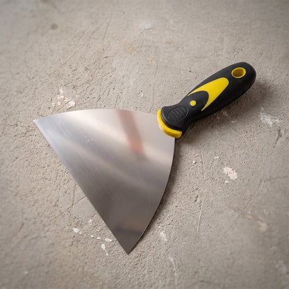 Putty scraper wall repair tool